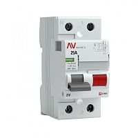 Выключатель дифференциальный (УЗО) DV 2п 100А 100мА тип AC AVERES | код. rccb-2-100-100-ac-av | EKF